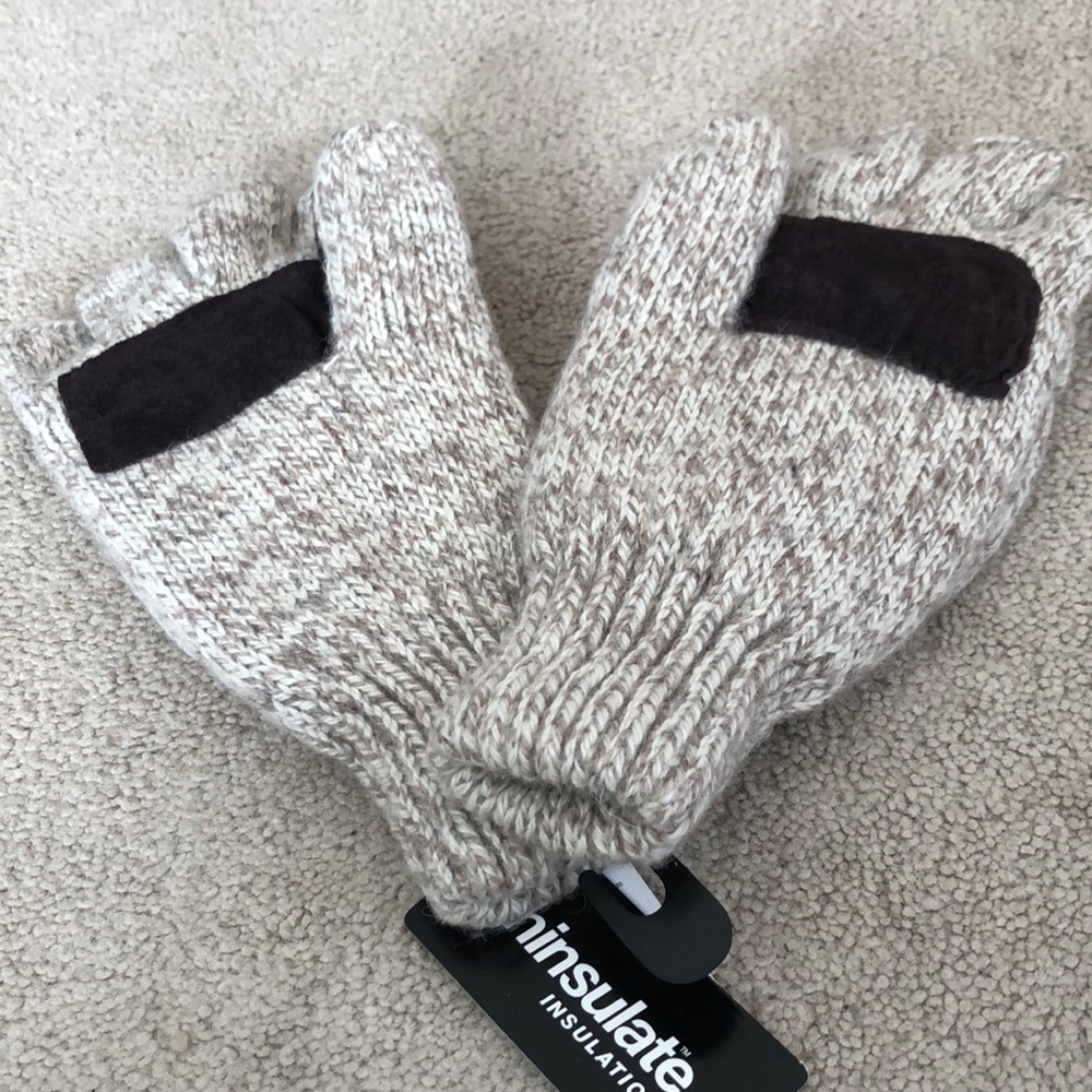 NWT Wool Blend Convertible Gloves